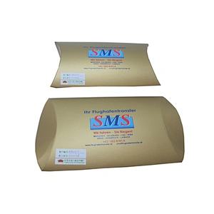 Custom Logo Paper Pillow Box Gift Cardboard Candy Chocolate Packaging Boxes