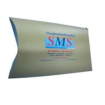 Custom Logo Paper Pillow Box Gift Cardboard Candy Chocolate Packaging Boxes